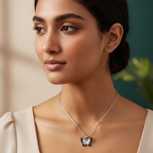 Elegant Butterfly Pendant Necklace
