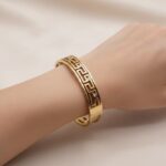 Durable stainless steel bangle