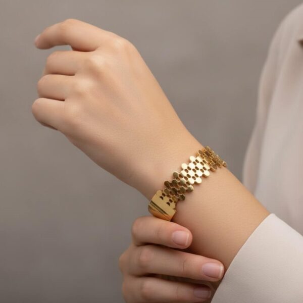 Honey Comb bangle