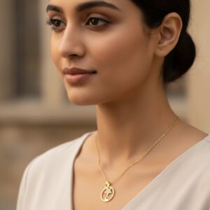 Star & Moon Pendant Necklace